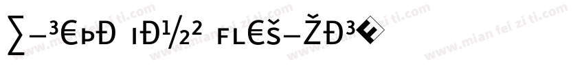 Eureka Sans Regular字体转换